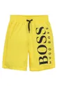 жёлтый Boss - Детские шорты для плавания 164-176 см. Для мальчиков