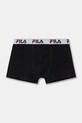 Fila - Dětské boxerky 125-157 cm přiléhavé boxerky černá FU1000