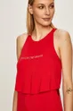 Emporio Armani - Plážové šaty červená