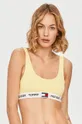 żółty Tommy Hilfiger - Biustonosz sportowy UW0UW02225 Damski