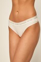 Calvin Klein Underwear - Tanga CK One nyomtatásos fehér 000QF5733E