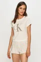 biela Calvin Klein Underwear - Pyžamo CK One Dámsky