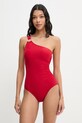 MICHAEL Michael Kors strój kąpielowy jednoczęściowy damski ONE SHOULDER ONE PIECE czerwony MM7M524