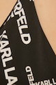 Karl Lagerfeld - Biustonosz kąpielowy KL20WTP20 czarny KL20WTP20