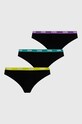 Puma stringi 3-pack dzianina czarny 907590