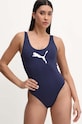 Цял бански Puma без банели тъмносин 907685