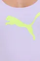 fioletowy Puma jednoczęściowy strój kąpielowy