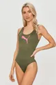 zelena Jednodijelni kupaći kostim Puma Ženski