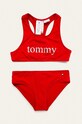 Tommy Hilfiger - Costum de baie copii 104-164 cm moale rosu UG0UG00308