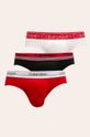 červená Calvin Klein Underwear - Spodní prádlo (3-pack) Pánský
