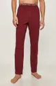 burgundské Calvin Klein Underwear - Pyžamové nohavice Pánsky