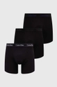 μαύρο Μποξεράκια Calvin Klein Underwear 3-pack Ανδρικά