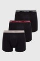 Calvin Klein Underwear bokserki 3-pack wzorzyste czarny 000NB1770A