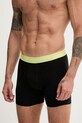 Calvin Klein Underwear bokserki męskie bawełniane z elastanem 3-pack czarny 000NB1770A