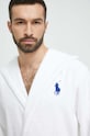 Βαμβακερή ρόμπα Polo Ralph Lauren λευκό CLPLAYER