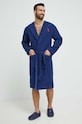 Polo Ralph Lauren halat de baie din bumbac CLPLAYER bleumarin AA00