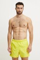 Lacoste pantaloni scurti de baie Planet friendly galben MH6270