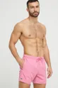 Σορτς κολύμβησης Lacoste ροζ