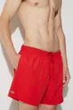 Lacoste swim shorts red
