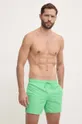 zelena Kopalne kratke hlače Lacoste Moški