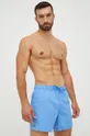 Kratke hlače za kupanje Lacoste plava