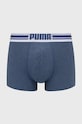 Puma bokserki 2-pack 906519 niebieski AW23