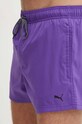 Odzież Puma szorty kąpielowe 907658 fioletowy