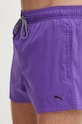 Odzież Puma szorty kąpielowe 907658 fioletowy