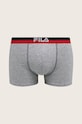 Fila bokserki (2-pack) dzianina szary FU5020/2