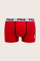 Fila - Bokserki dzianina czerwony FU5040
