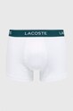 Боксеры Lacoste (3-pack) трикотаж белый 5H3389