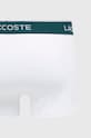 Lasoste boxeri (3-pack) 5H3389 alb AW24