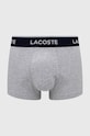 Lacoste boxeralsó (3 db) 5H3389 szürke AW24