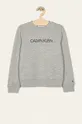 sivá Calvin Klein Jeans - Detská mikina 104-176 cm Chlapčenský