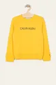 žltá Calvin Klein Jeans - Detská mikina 104-176 cm Chlapčenský