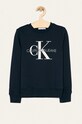 Calvin Klein Jeans - Bluza copii 104-176 cm imprimeu bleumarin IU0IU00069