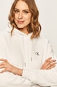 Calvin Klein Jeans bluză alb J20J213178