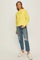 Calvin Klein Jeans - Mikina žltá