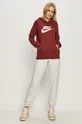Nike Sportswear - Mikina burgundské