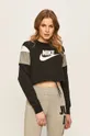 čierna Nike Sportswear - Mikina Dámsky