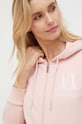 Bavlnená mikina Armani Exchange ružová 8NYM22.YJ68Z