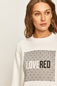 Red Valentino - Mikina biela TR3MF03T517