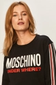 czarny Moschino Underwear - Bluza