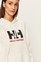 white Helly Hansen sweatshirt