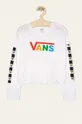 biela Vans - Detské tričko s dlhým rukávom 129-173 cm Dievčenský