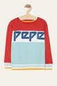 Pepe Jeans - Bluza copii Evita 128-178/180 cm imprimeu rosu PG581082
