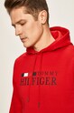 Tommy Hilfiger - Bluza rosu MW0MW12672