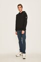 Бавовняна кофта Calvin Klein Jeans J30J314036 чорний SS23