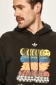 čierna adidas Originals - Mikina FM1421