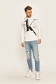 Calvin Klein Jeans - Bluza CK One alb